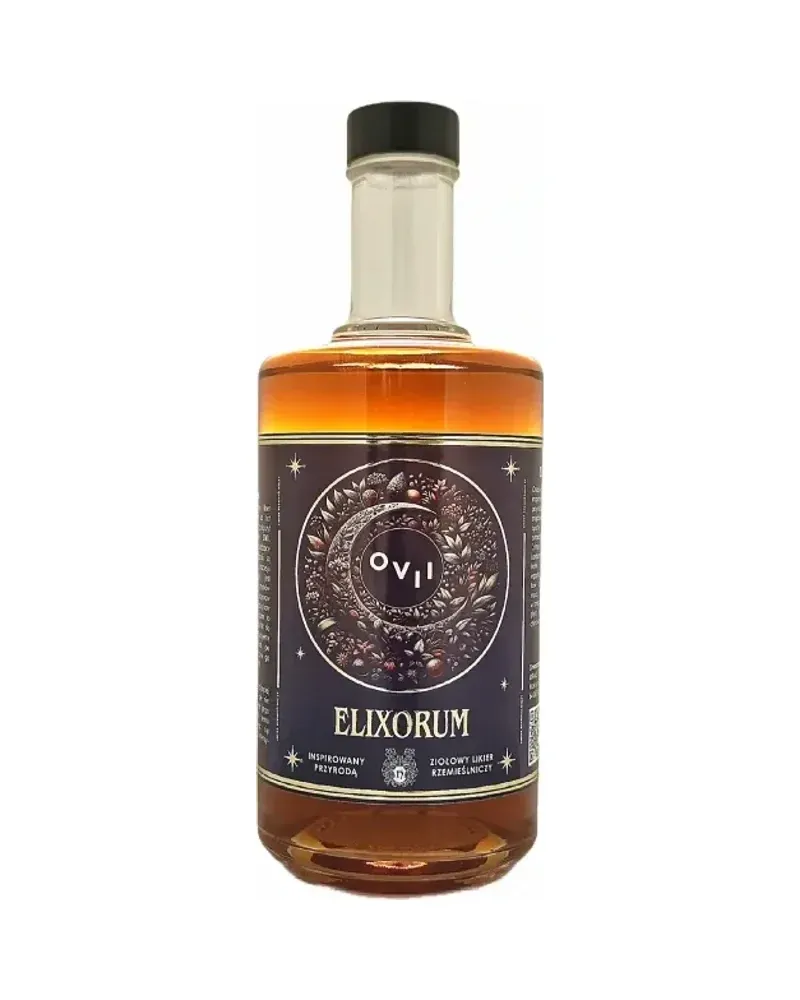 OVII Likier ziołowy nowa butelka Elixorum 500ml