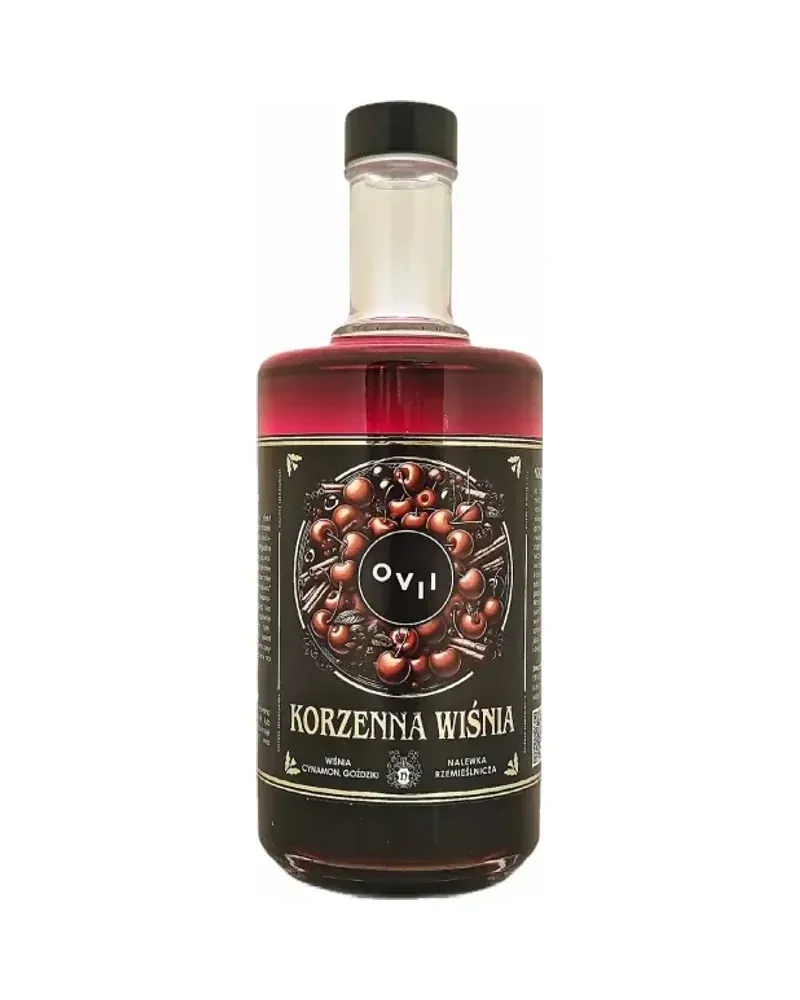 OVII Nalewka nowa butelka Korzenna Wiśnia 500ml