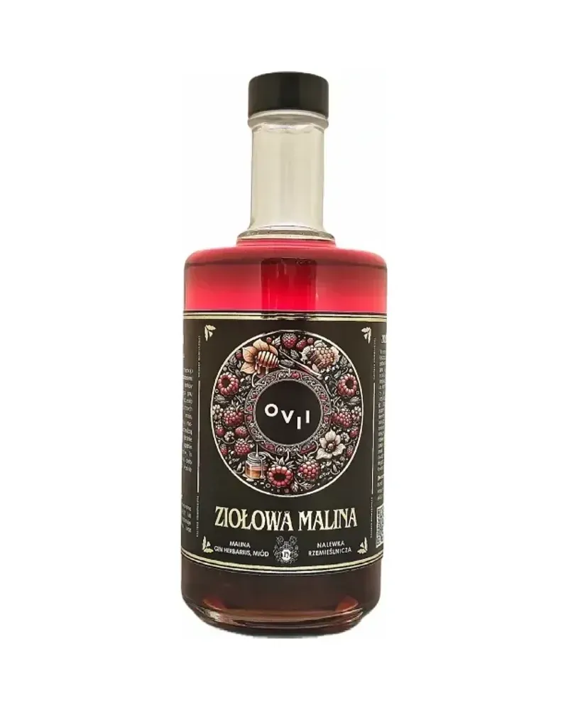 OVII Nalewka nowa butelka Ziołowa Malina 500ml
