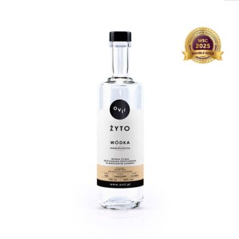 OVII_Wodka_Zyto_Www_medal WSC2025 Double Gold